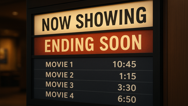 2.上映終了が近づいているサインを見極める方法