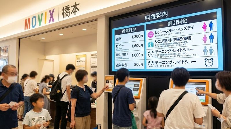 2.ムービックス橋本の料金体系
