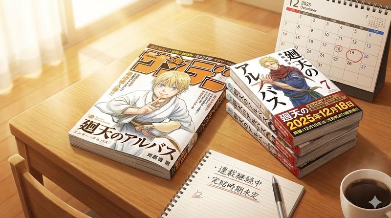 1.廻天のアルバスの連載状況と完結予定について