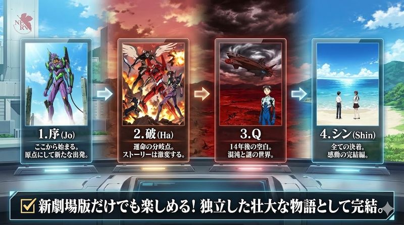 3.新劇場版シリーズを見る順番