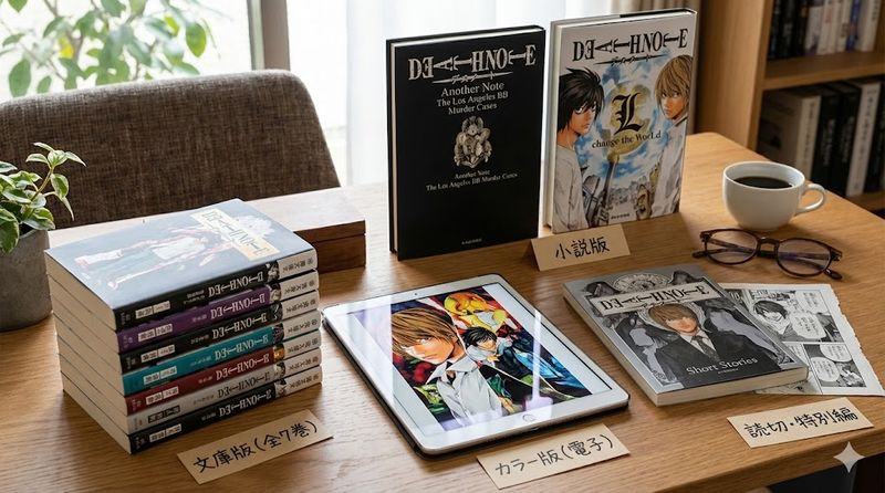 3.デスノート関連作品の巻数と読み方
