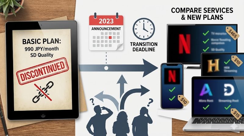 1.ネトフリ ベーシック プランとは？廃止の経緯と影響