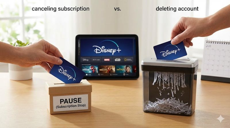 1.ディズニープラスのアカウント削除とは？解約との違いを知ろう