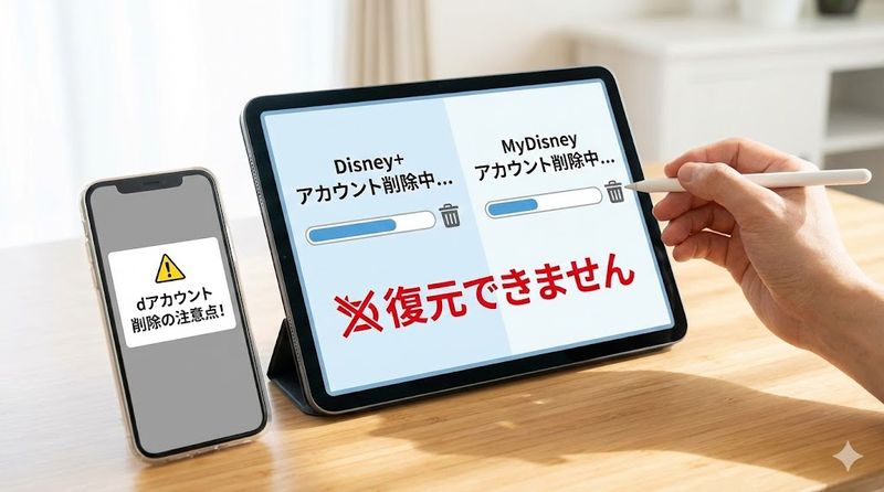 3.ディズニープラスのアカウント削除方法