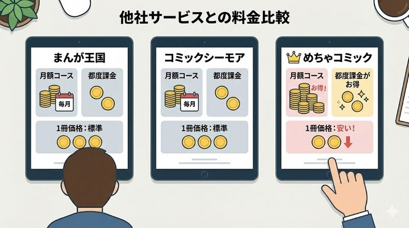 3.他社サービスとの料金比較