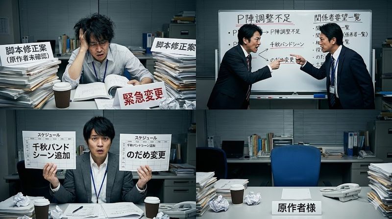 3.制作現場で起きていた混乱