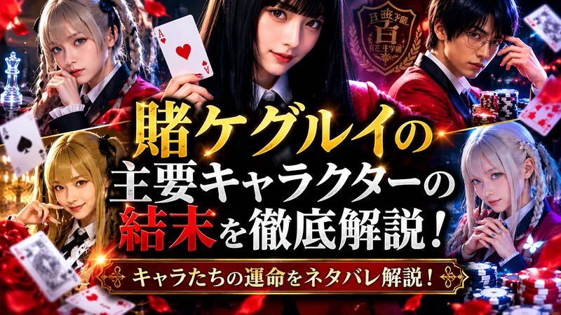 2.賭ケグルイの主要キャラクターの結末ネタバレ