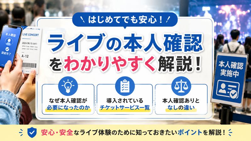 1.ライブの本人確認とは?基本と導入背景