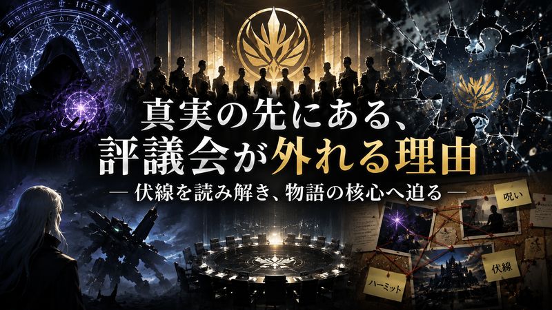 3.101人評議会が外れる理由と伏線の考察