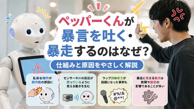 2.ペッパーくんが暴言を吐く・暴走する仕組み