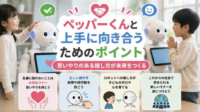 4.ペッパーくんとの適切な向き合い方