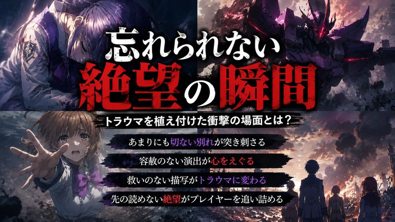 2.マヴラヴ トラウマになるシーン・具体的な理由