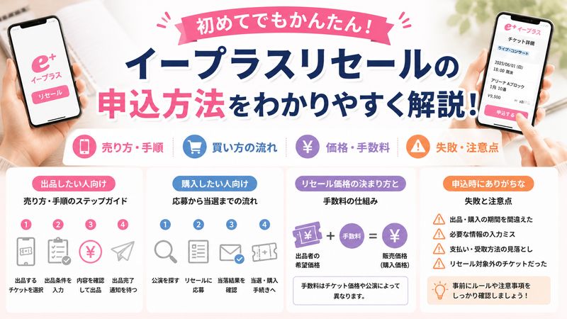 3.イープラスリセールの申込方法・手順を徹底解説