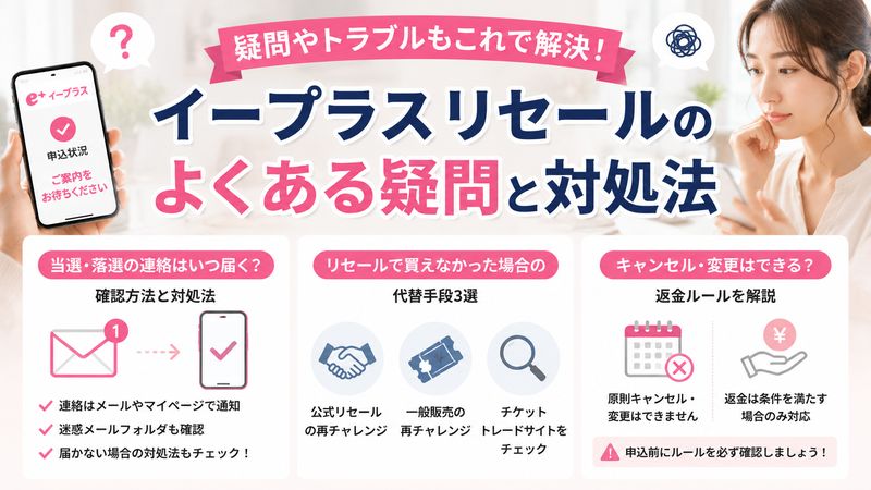 4.イープラスリセールに関するよくある疑問とトラブル対処法