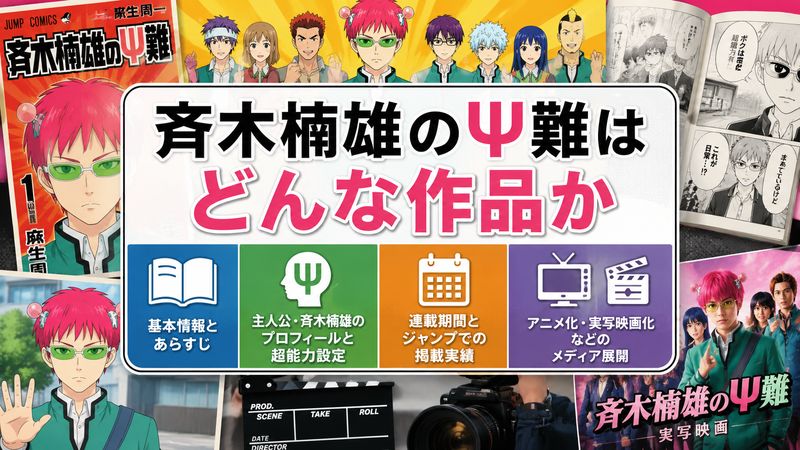 1.斉木楠雄のΨ難とはどんな作品か