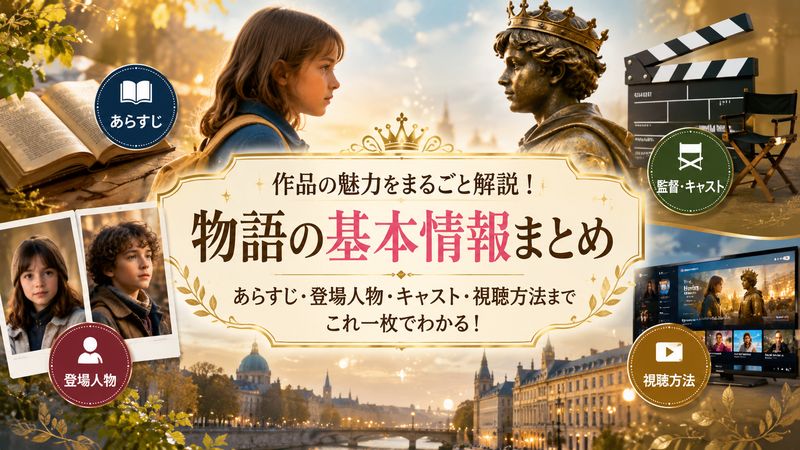 1.『ルーシー・シマーズと幸せの王子』作品の基本情報