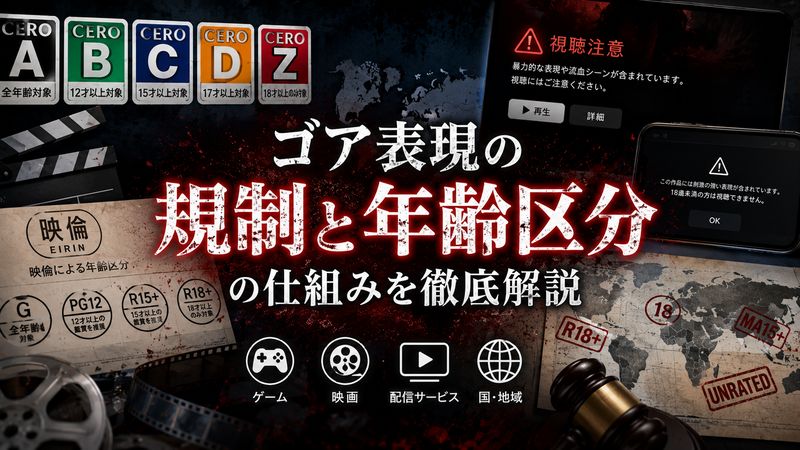 3.ゴア表現の規制と年齢区分の仕組み