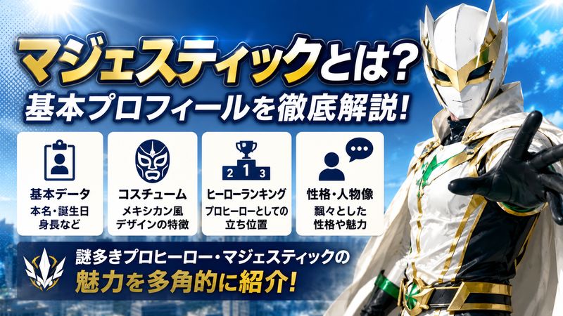 1.マジェスティックとは?基本プロフィール