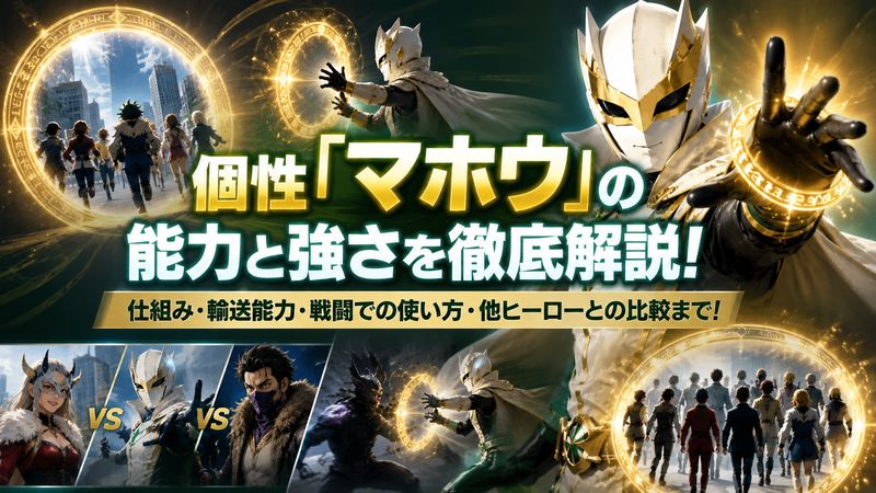 2.個性「マホウ」の能力と強さ