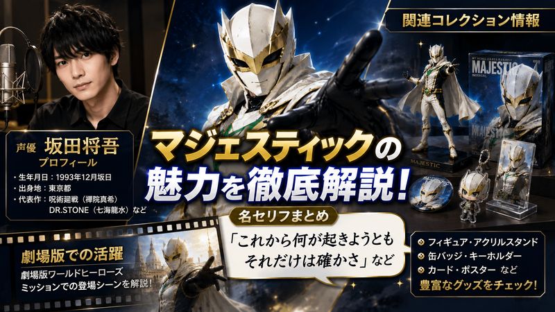 4.声優・名セリフ・関連情報