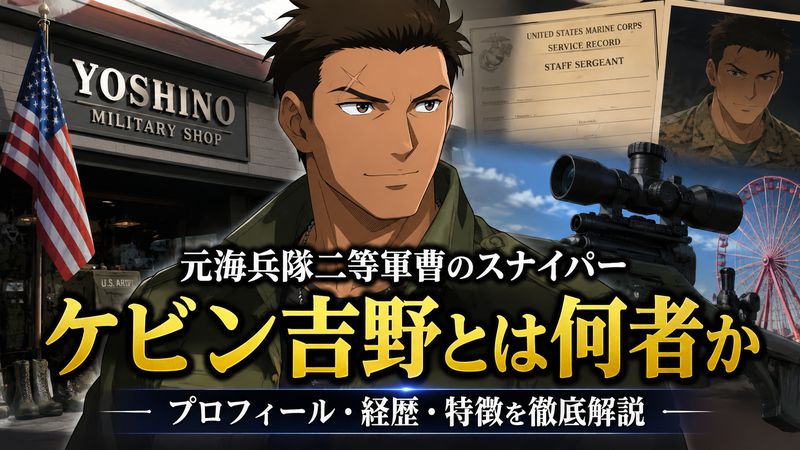 1.ケビン吉野とは何者か【プロフィール解説】