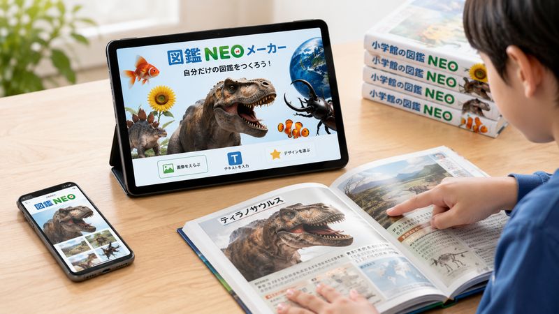 4.図鑑NEOメーカーで作られた話題の作品例