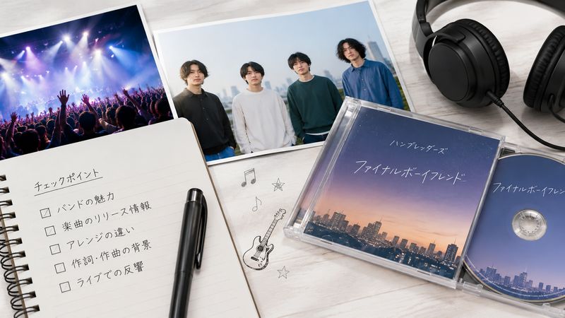 1.「ファイナルボーイフレンド」とは?ハンブレッダーズの楽曲情報をおさらい